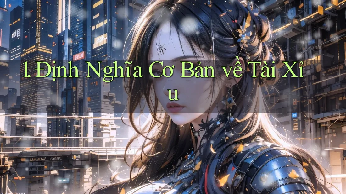 1. Định Nghĩa Cơ Bản về Tài Xỉu 1. Định Nghĩa Cơ Bản về Tài Xỉu