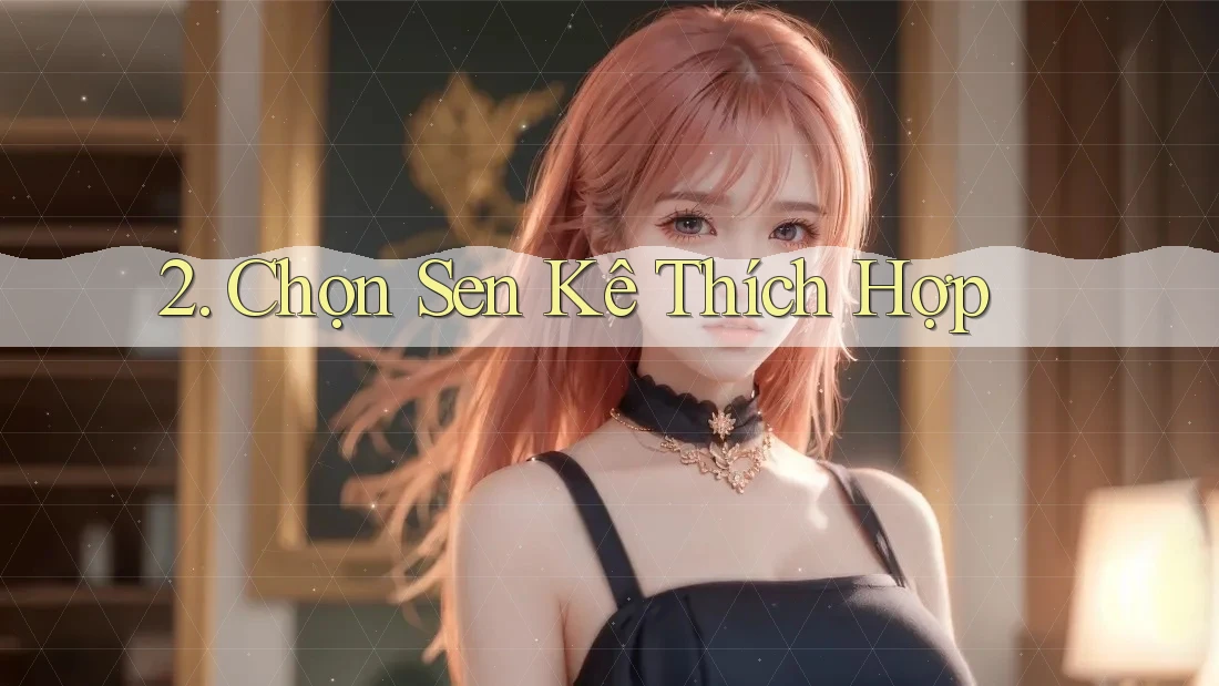 2. Chọn Sen Kê Thích Hợp 2. Chọn Sen Kê Thích Hợp