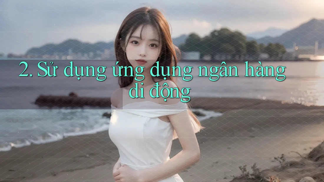 2. Sử dụng ứng dụng ngân hàng di động 2. Sử dụng ứng dụng ngân hàng di động