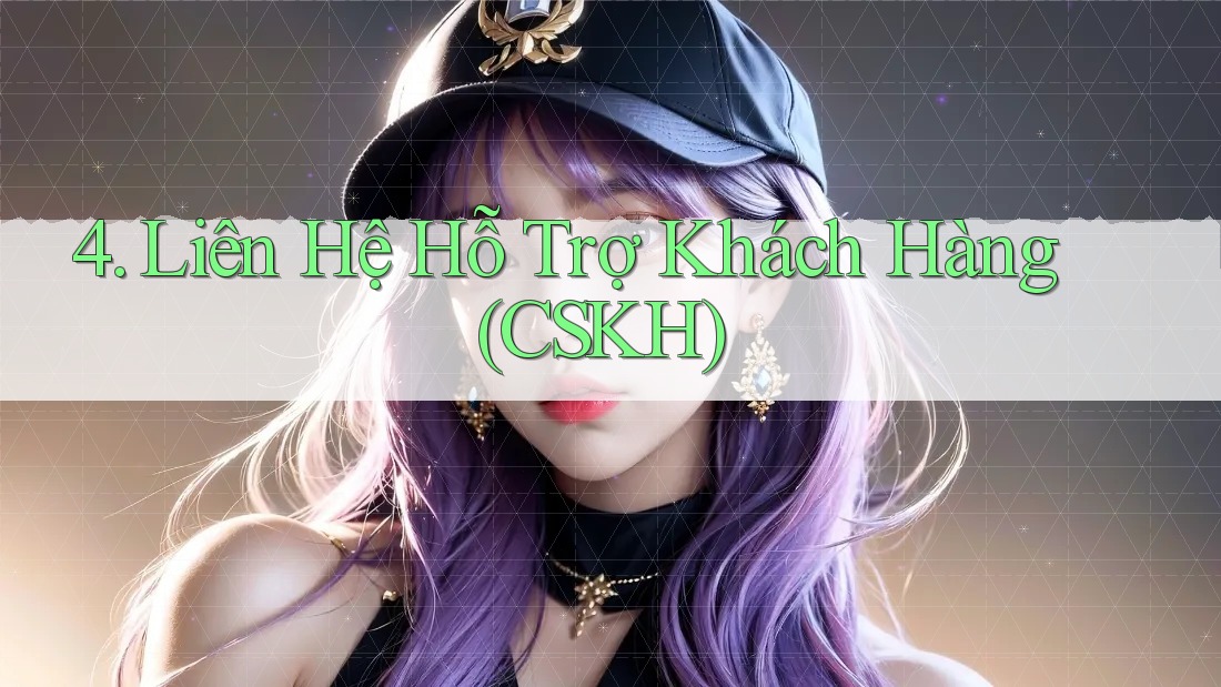 4. Liên Hệ Hỗ Trợ Khách Hàng (CSKH)