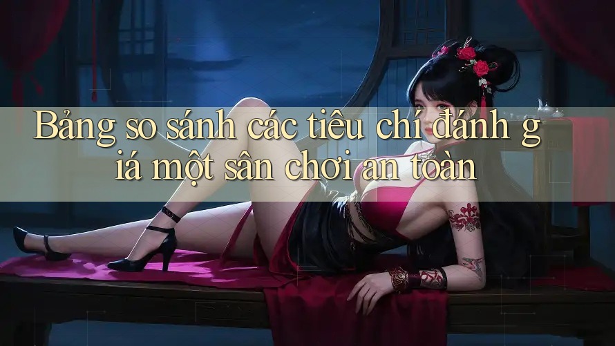 Bảng so sánh các tiêu chí đánh giá một sân chơi an toàn Bảng so sánh các tiêu chí đánh giá một sân chơi an toàn