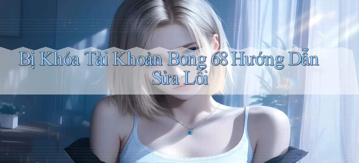 bị khóa tài khoản bong 68 hướng dẫn sửa lỗi