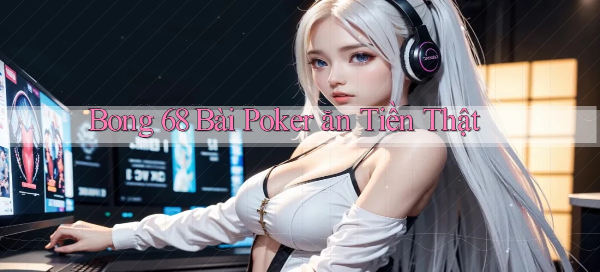bong 68 bài poker ăn tiền thật