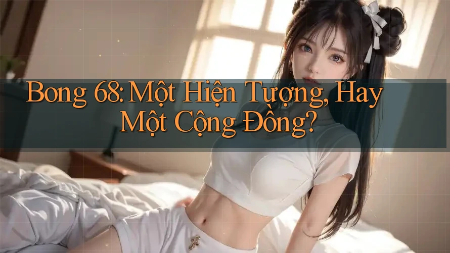 Bong 68: Một Hiện Tượng, Hay Một Cộng Đồng? Bong 68: Một Hiện Tượng, Hay Một Cộng Đồng?