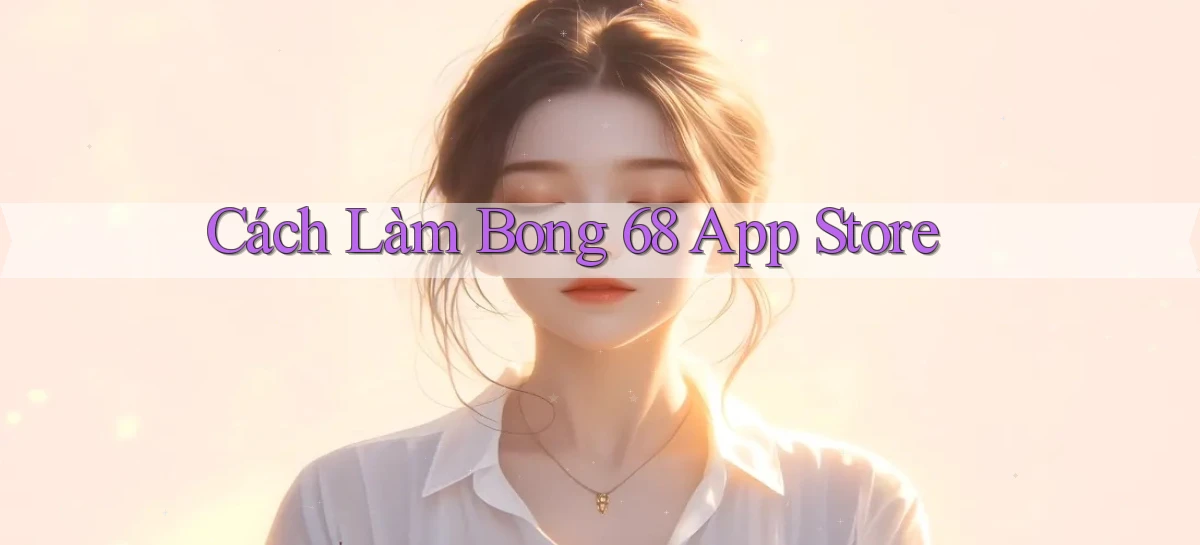 cách làm bong 68 app store