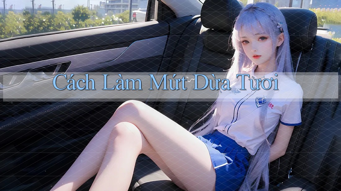 Cách Làm Mứt Dừa Tươi Cách Làm Mứt Dừa Tươi