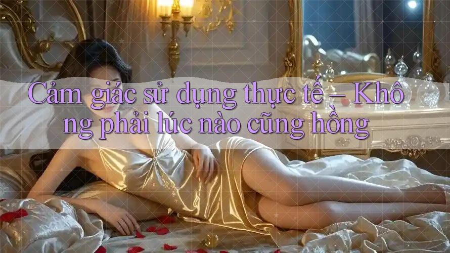 Cảm giác sử dụng thực tế – Không phải lúc nào cũng hồng Cảm giác sử dụng thực tế – Không phải lúc nào cũng hồng