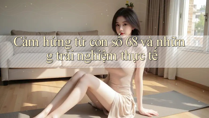 Cảm hứng từ con số 68 và những trải nghiệm thực tế Cảm hứng từ con số 68 và những trải nghiệm thực tế