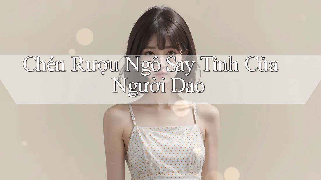 Chén Rượu Ngô Say Tình Của Người Dao Chén Rượu Ngô Say Tình Của Người Dao