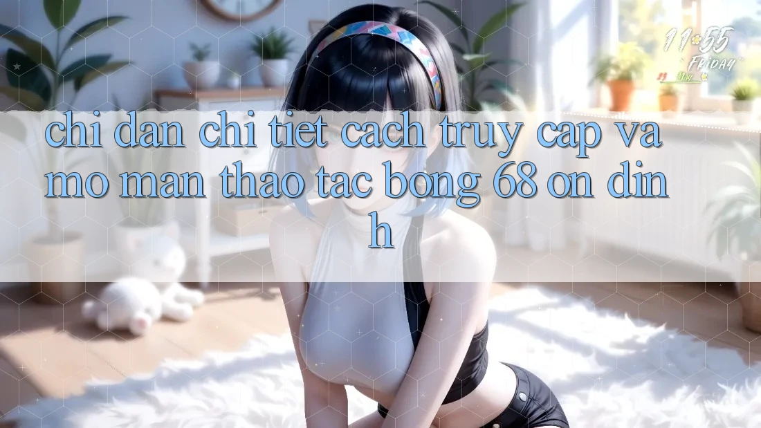 Chỉ dẫn Chi Tiết Cách Truy Cập Và Mở màn Thao tác bong 68 Ổn định Chỉ dẫn Chi Tiết Cách Truy Cập Và Mở màn Thao tác bong 68 Ổn định