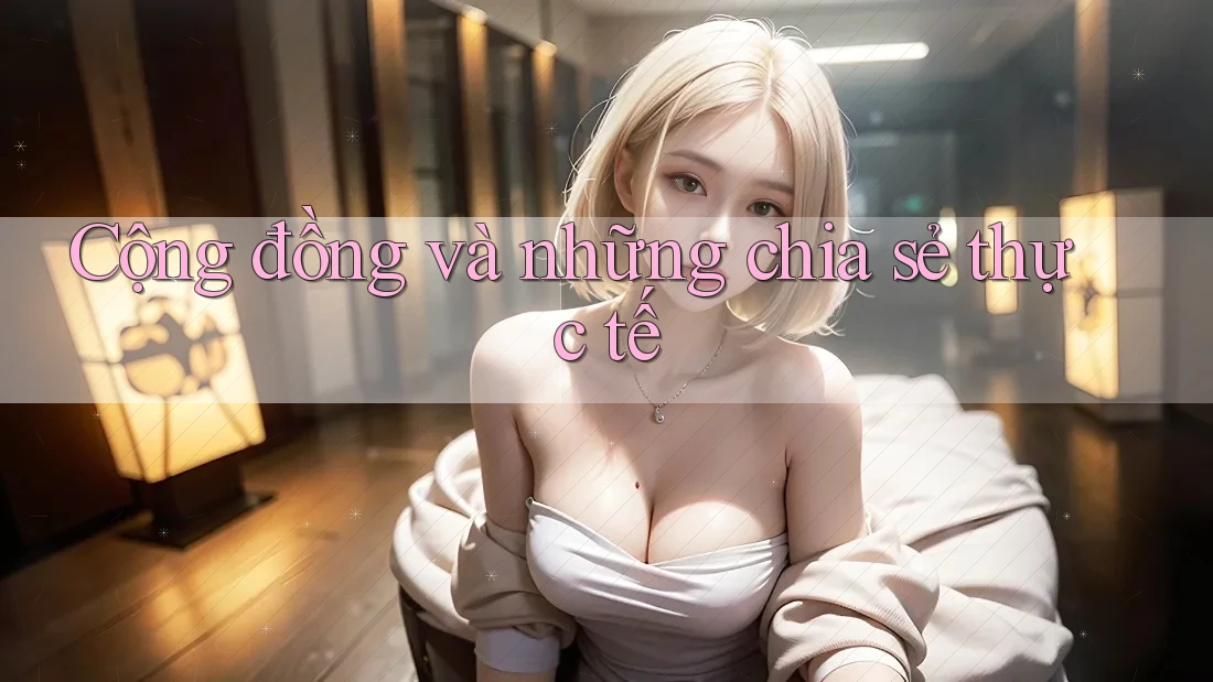 Cộng đồng và những chia sẻ thực tế Cộng đồng và những chia sẻ thực tế