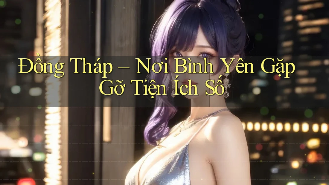 Đồng Tháp – Nơi Bình Yên Gặp Gỡ Tiện Ích Số Đồng Tháp – Nơi Bình Yên Gặp Gỡ Tiện Ích Số