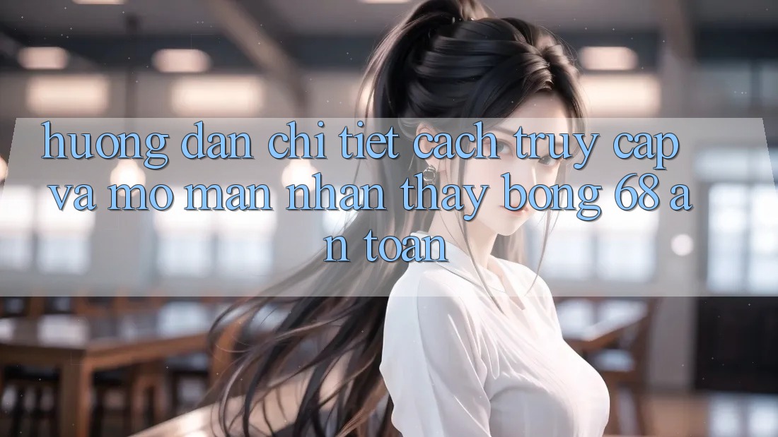 Hướng Dẫn Chi Tiết Cách Truy Cập Và Mở màn Nhận thấy bong 68 An Toàn Hướng Dẫn Chi Tiết Cách Truy Cập Và Mở màn Nhận thấy bong 68 An Toàn
