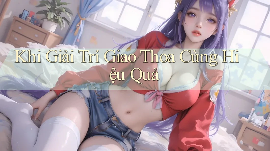 Khi Giải Trí Giao Thoa Cùng Hiệu Quả Khi Giải Trí Giao Thoa Cùng Hiệu Quả