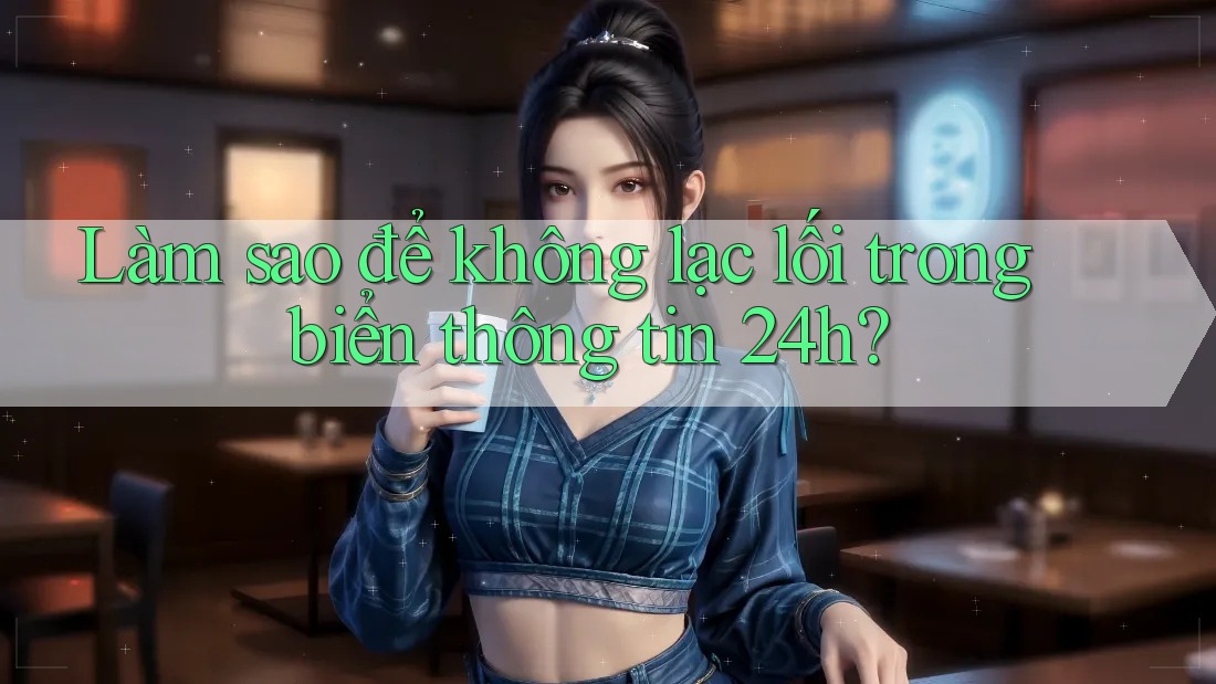 Làm sao để không lạc lối trong biển thông tin 24h? Làm sao để không lạc lối trong biển thông tin 24h?