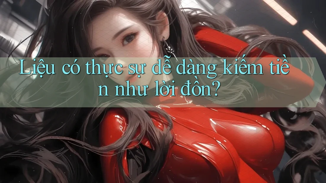 Liệu có thực sự dễ dàng kiếm tiền như lời đồn?