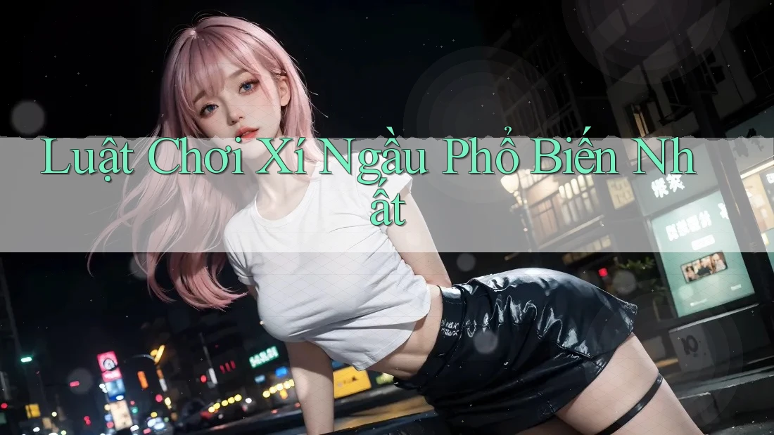 Luật Chơi Xí Ngầu Phổ Biến Nhất Luật Chơi Xí Ngầu Phổ Biến Nhất