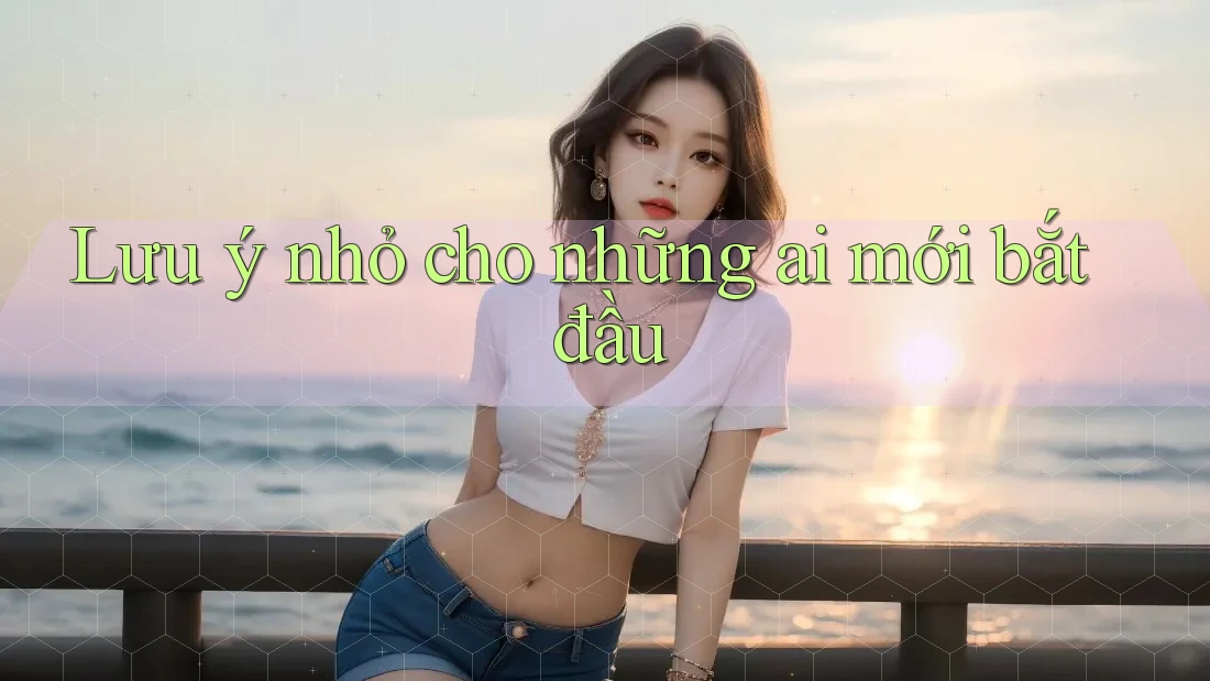Lưu ý nhỏ cho những ai mới bắt đầu Lưu ý nhỏ cho những ai mới bắt đầu