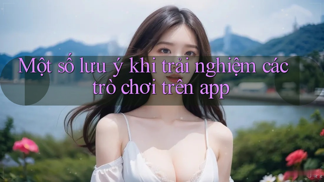 Một số lưu ý khi trải nghiệm các trò chơi trên app Một số lưu ý khi trải nghiệm các trò chơi trên app