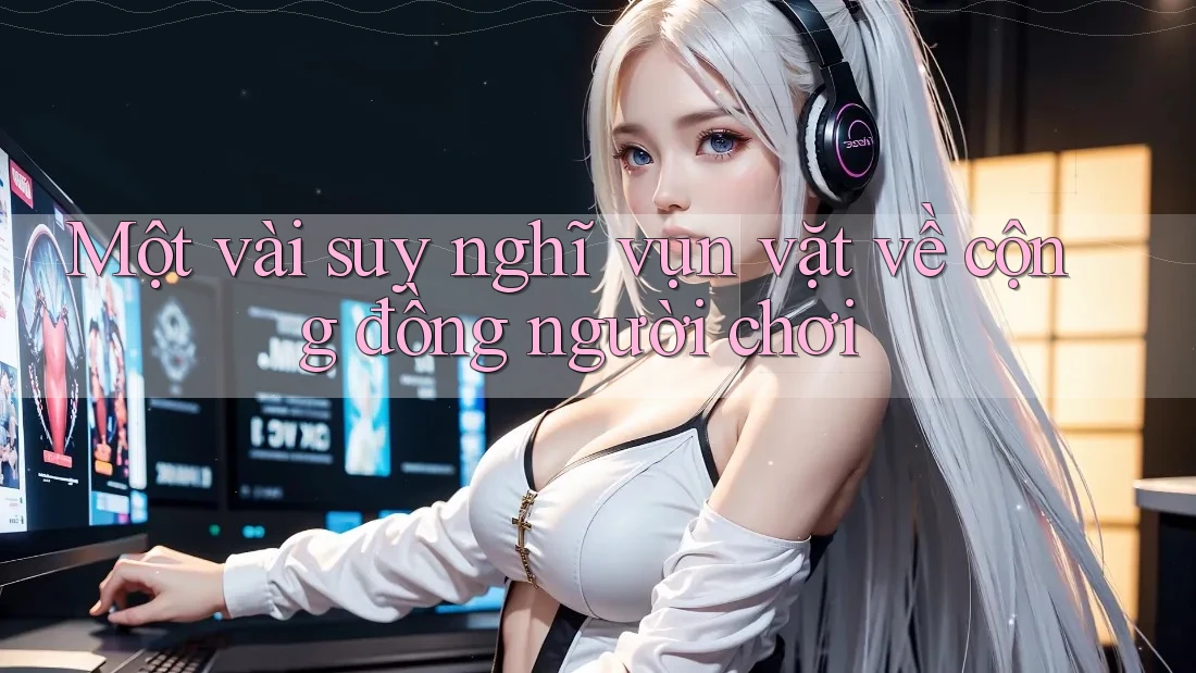 Một vài suy nghĩ vụn vặt về cộng đồng người chơi Một vài suy nghĩ vụn vặt về cộng đồng người chơi