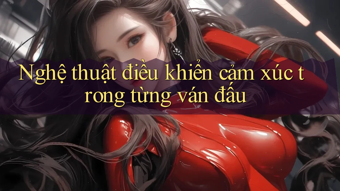 Nghệ thuật điều khiển cảm xúc trong từng ván đấu Nghệ thuật điều khiển cảm xúc trong từng ván đấu