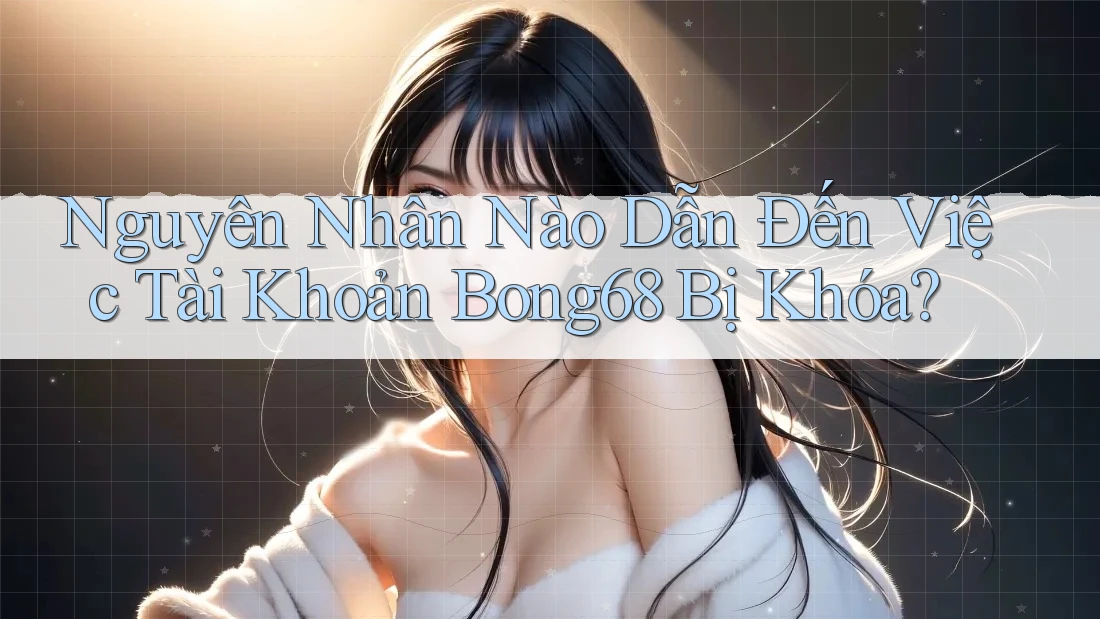 Nguyên Nhân Nào Dẫn Đến Việc Tài Khoản Bong68 Bị Khóa? Nguyên Nhân Nào Dẫn Đến Việc Tài Khoản Bong68 Bị Khóa?