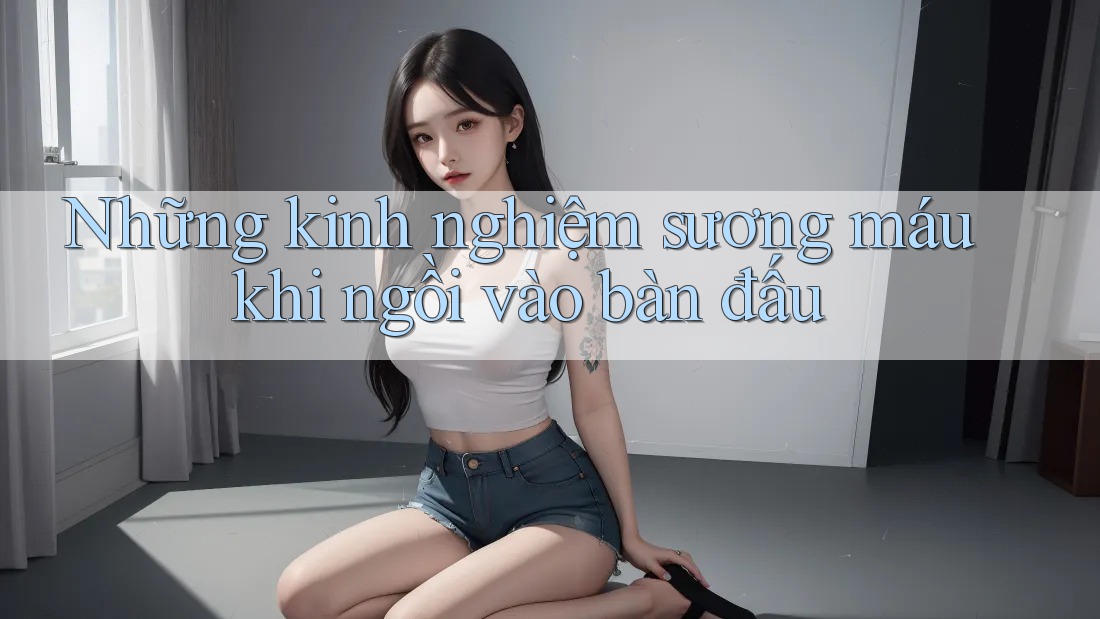 Những kinh nghiệm sương máu khi ngồi vào bàn đấu Những kinh nghiệm sương máu khi ngồi vào bàn đấu