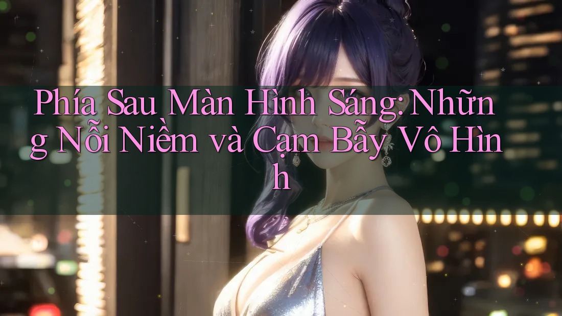 Phía Sau Màn Hình Sáng: Những Nỗi Niềm và Cạm Bẫy Vô Hình Phía Sau Màn Hình Sáng: Những Nỗi Niềm và Cạm Bẫy Vô Hình