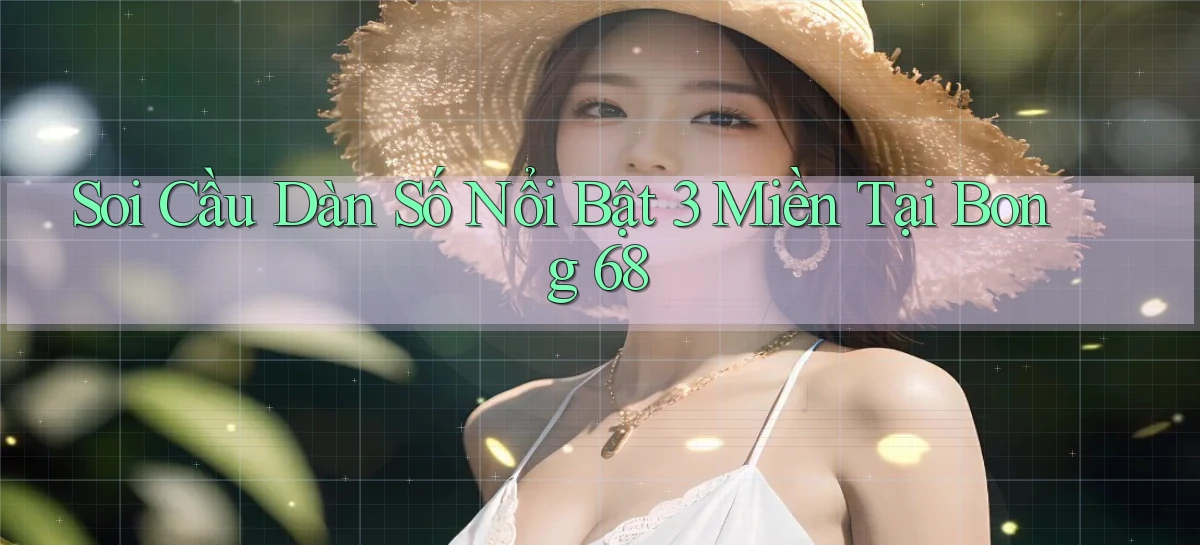 soi cầu dàn số nổi bật 3 miền tại bong 68