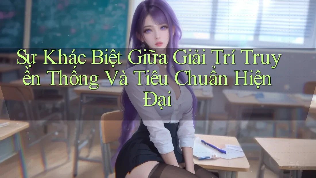 Sự Khác Biệt Giữa Giải Trí Truyền Thống Và Tiêu Chuẩn Hiện Đại Sự Khác Biệt Giữa Giải Trí Truyền Thống Và Tiêu Chuẩn Hiện Đại