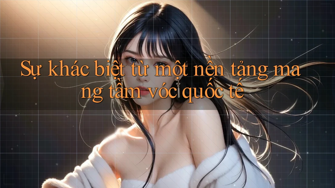 Sự khác biệt từ một nền tảng mang tầm vóc quốc tế Sự khác biệt từ một nền tảng mang tầm vóc quốc tế
