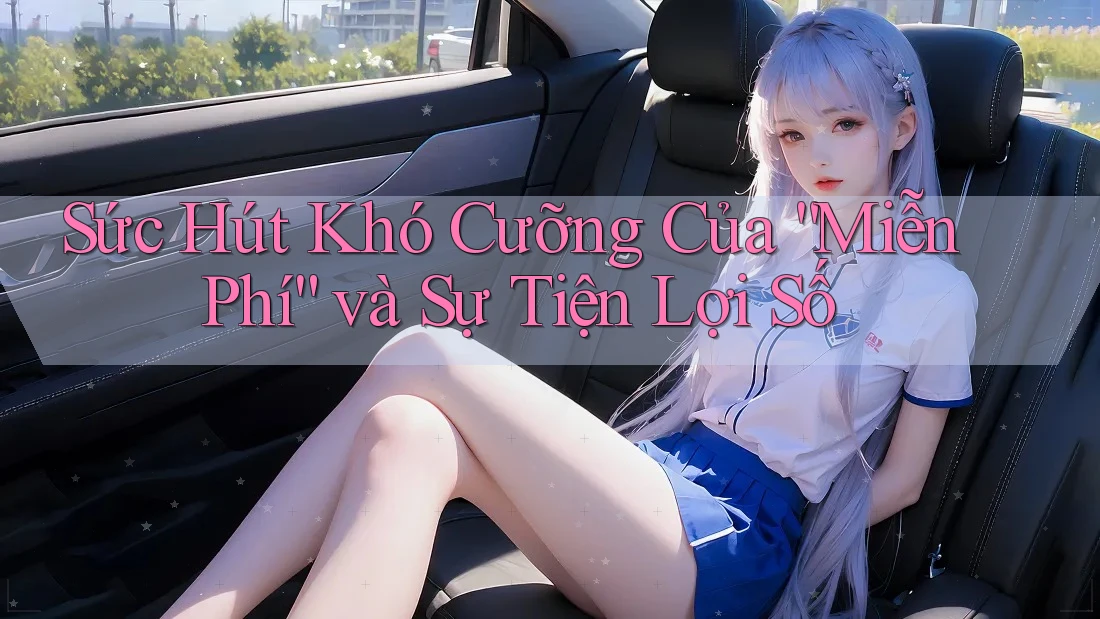 Sức Hút Khó Cưỡng Của “Miễn Phí” và Sự Tiện Lợi Số Sức Hút Khó Cưỡng Của “Miễn Phí” và Sự Tiện Lợi Số