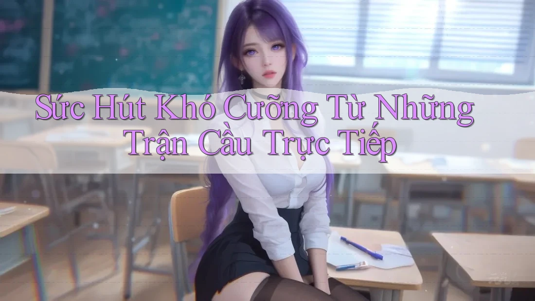 Sức Hút Khó Cưỡng Từ Những Trận Cầu Trực Tiếp Sức Hút Khó Cưỡng Từ Những Trận Cầu Trực Tiếp