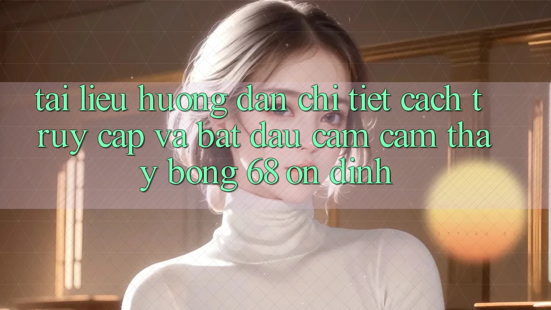 Tài liệu hướng dẫn Chi Tiết Cách Truy Cập Và Bắt Đầu Cảm cảm thấy bong 68 Ổn định Tài liệu hướng dẫn Chi Tiết Cách Truy Cập Và Bắt Đầu Cảm cảm thấy bong 68 Ổn định