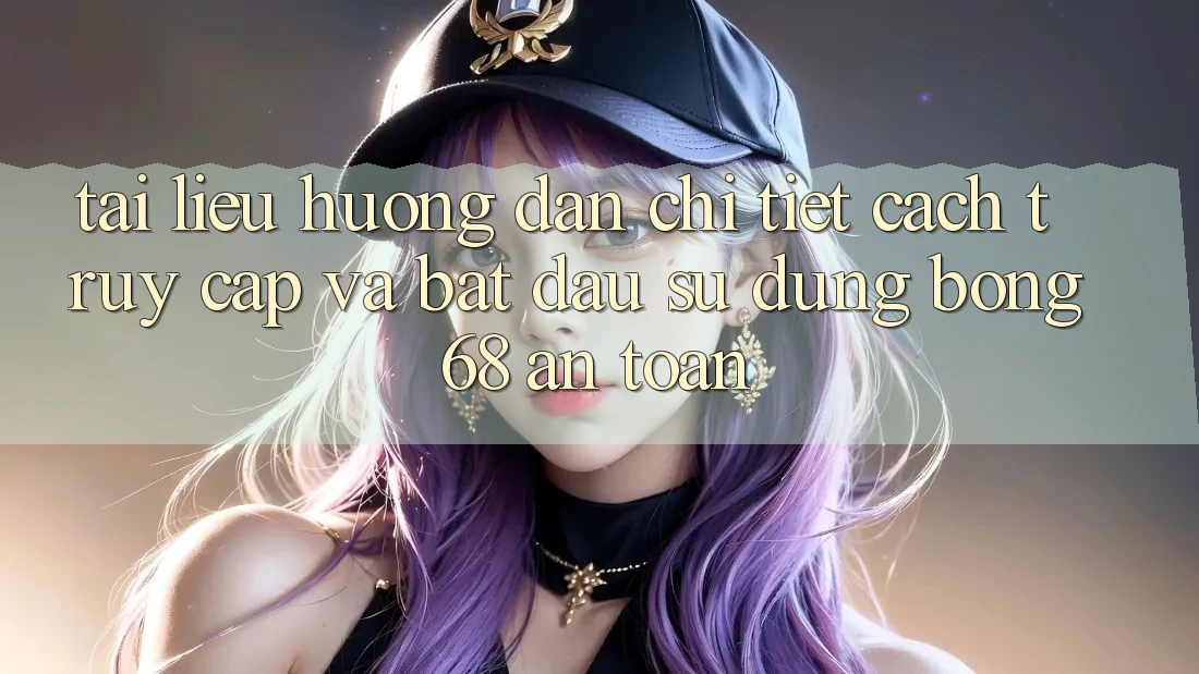 Tài liệu hướng dẫn Chi Tiết Cách Truy Cập Và Bắt Đầu Sử dụng bong 68 An Toàn