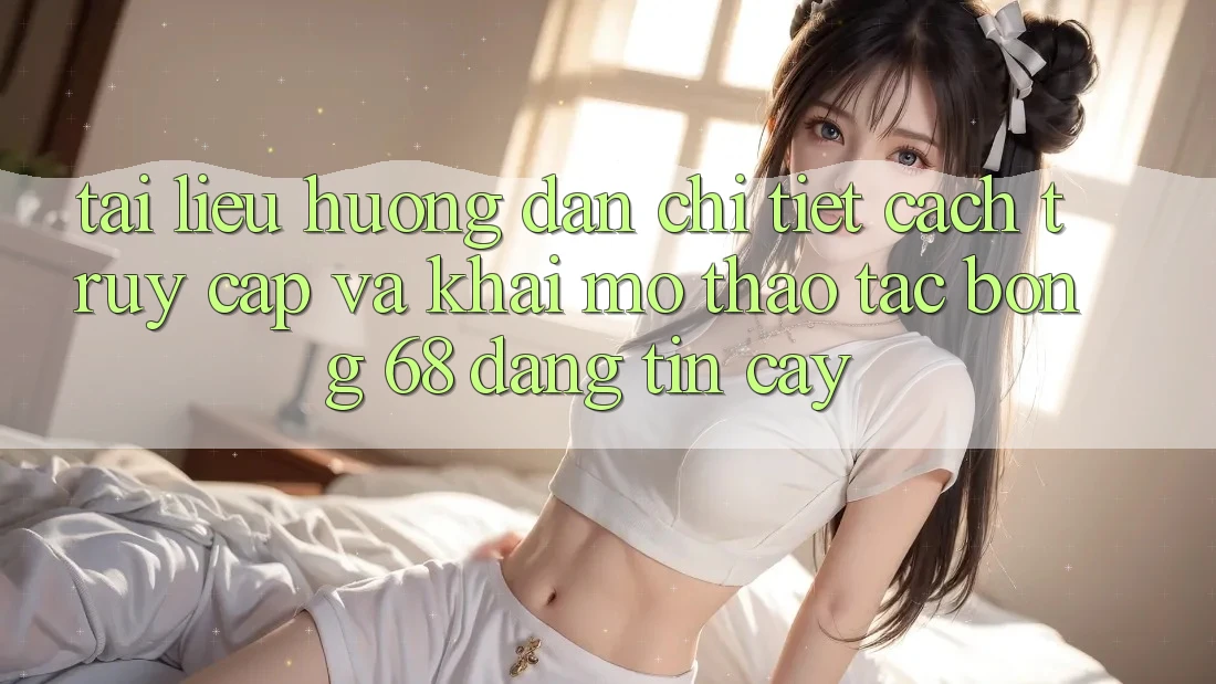Tài liệu hướng dẫn Chi Tiết Cách Truy Cập Và Khai mở Thao tác bong 68 Đáng tin cậy Tài liệu hướng dẫn Chi Tiết Cách Truy Cập Và Khai mở Thao tác bong 68 Đáng tin cậy