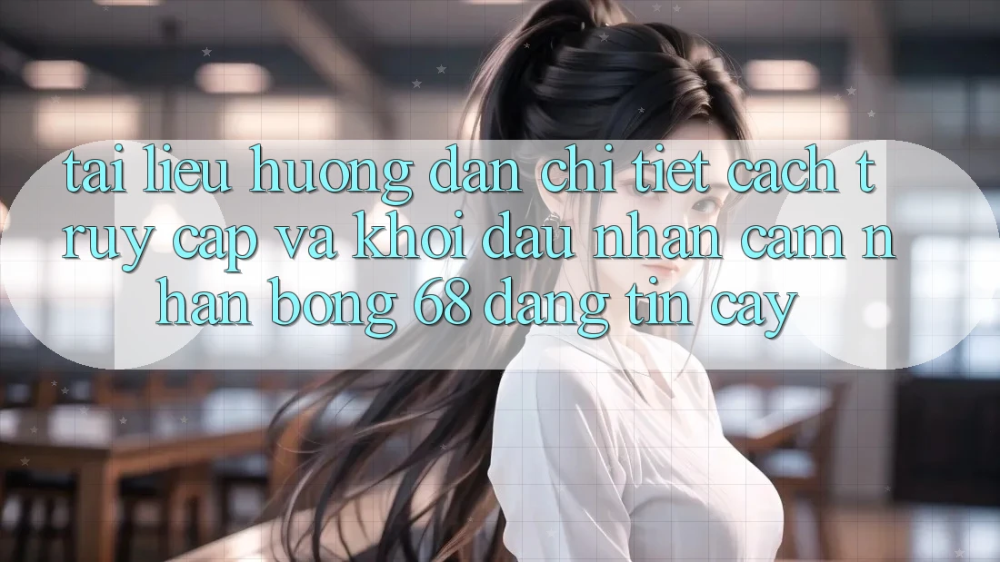 Tài liệu hướng dẫn Chi Tiết Cách Truy Cập Và Khởi đầu Nhận cảm nhận bong 68 Đáng tin cậy Tài liệu hướng dẫn Chi Tiết Cách Truy Cập Và Khởi đầu Nhận cảm nhận bong 68 Đáng tin cậy