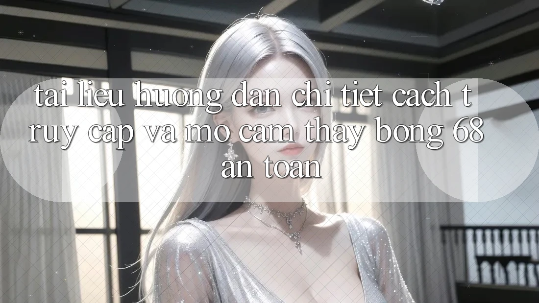 Tài liệu hướng dẫn Chi Tiết Cách Truy Cập Và Mở Cảm thấy bong 68 An Toàn Tài liệu hướng dẫn Chi Tiết Cách Truy Cập Và Mở Cảm thấy bong 68 An Toàn
