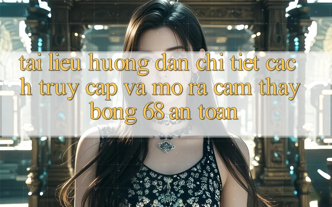 Tài liệu hướng dẫn Chi Tiết Cách Truy Cập Và Mở ra Cảm thấy bong 68 An Toàn Tài liệu hướng dẫn Chi Tiết Cách Truy Cập Và Mở ra Cảm thấy bong 68 An Toàn