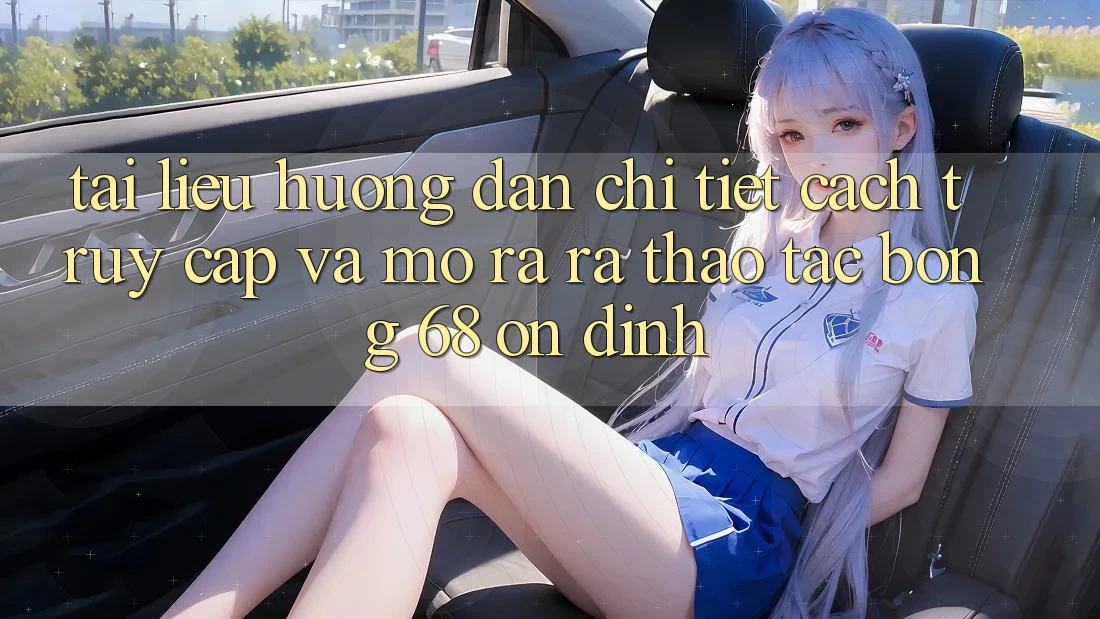 Tài liệu hướng dẫn Chi Tiết Cách Truy Cập Và Mở ra ra Thao tác bong 68 Ổn định