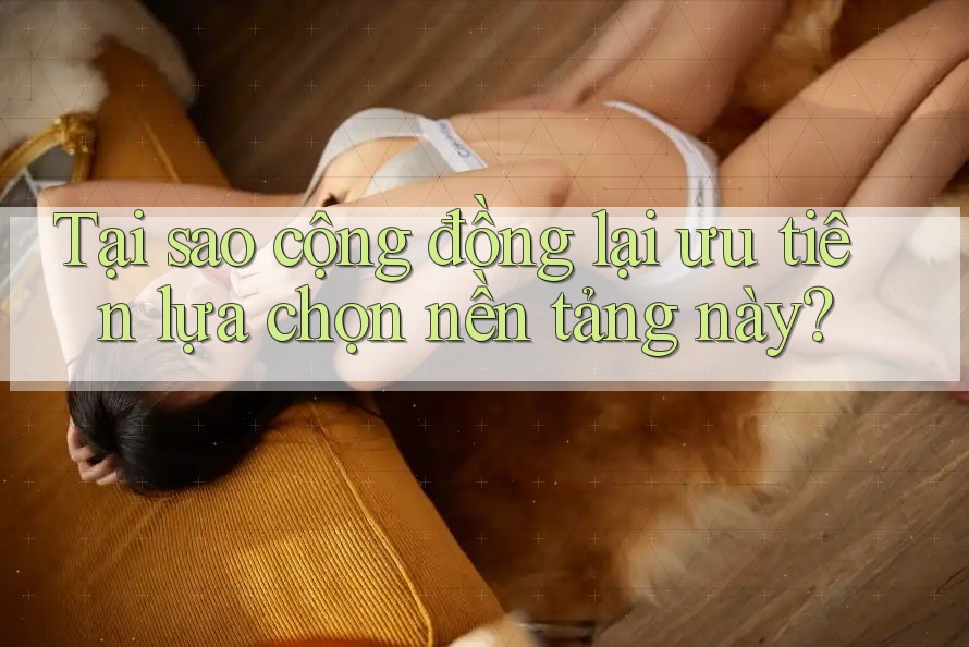 Tại sao cộng đồng lại ưu tiên lựa chọn nền tảng này? Tại sao cộng đồng lại ưu tiên lựa chọn nền tảng này?