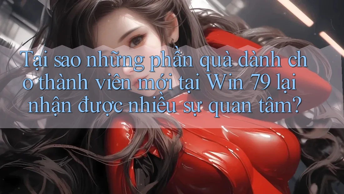 Tại sao những phần quà dành cho thành viên mới tại Win 79 lại nhận được nhiều sự quan tâm? Tại sao những phần quà dành cho thành viên mới tại Win 79 lại nhận được nhiều sự quan tâm?