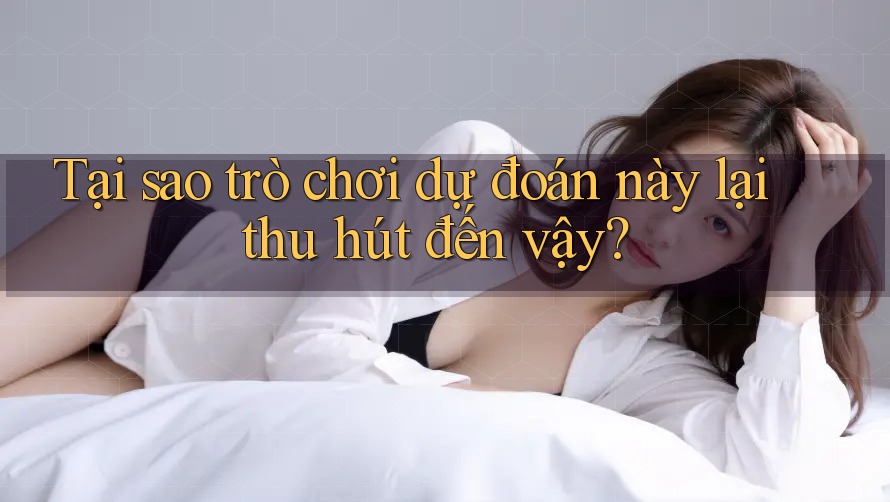 Tại sao trò chơi dự đoán này lại thu hút đến vậy? Tại sao trò chơi dự đoán này lại thu hút đến vậy?
