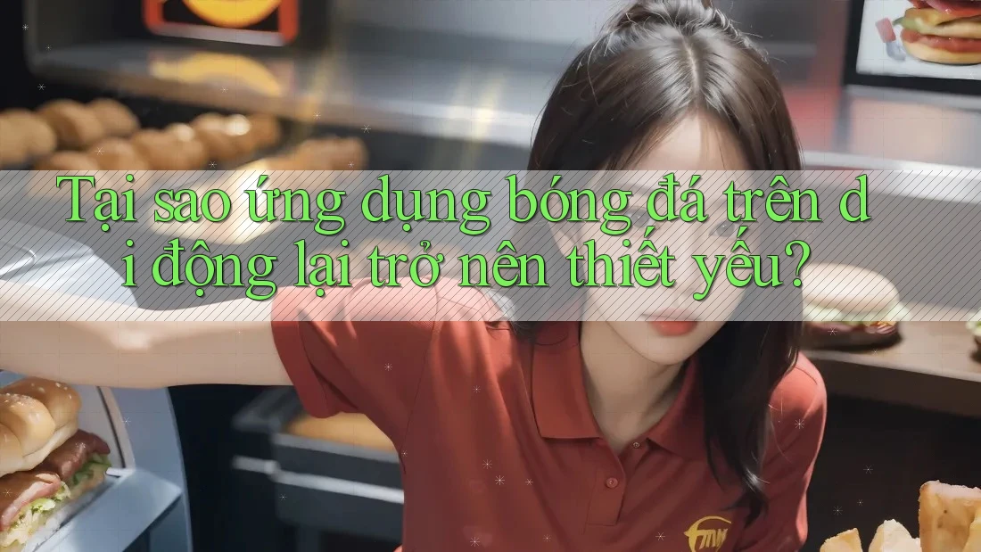 Tại sao ứng dụng bóng đá trên di động lại trở nên thiết yếu? Tại sao ứng dụng bóng đá trên di động lại trở nên thiết yếu?