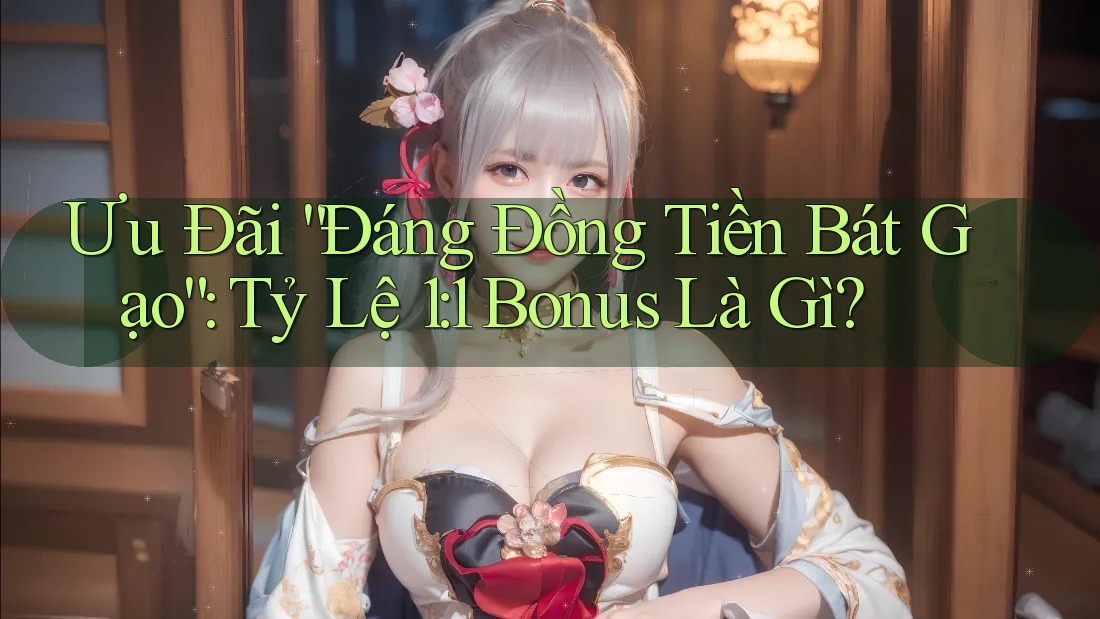 Ưu Đãi “Đáng Đồng Tiền Bát Gạo”: Tỷ Lệ 1: 1 Bonus Là Gì? Ưu Đãi “Đáng Đồng Tiền Bát Gạo”: Tỷ Lệ 1: 1 Bonus Là Gì?