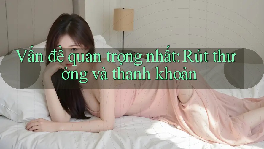 Vấn đề quan trọng nhất: Rút thưởng và thanh khoản Vấn đề quan trọng nhất: Rút thưởng và thanh khoản