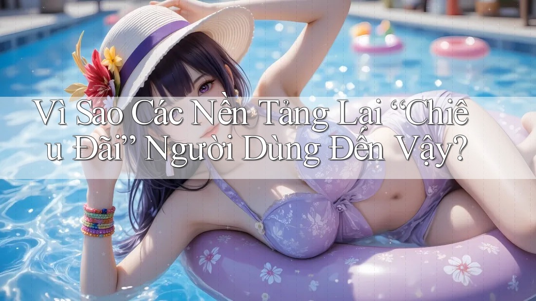 Vì Sao Các Nền Tảng Lại “Chiêu Đãi” Người Dùng Đến Vậy? Vì Sao Các Nền Tảng Lại “Chiêu Đãi” Người Dùng Đến Vậy?