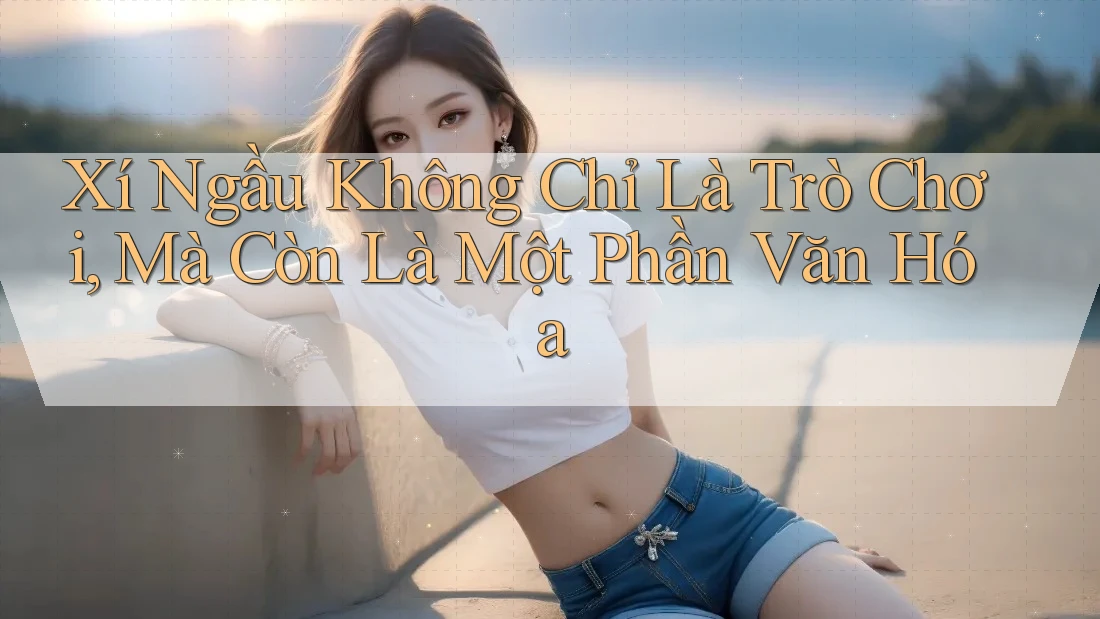 Xí Ngầu Không Chỉ Là Trò Chơi, Mà Còn Là Một Phần Văn Hóa Xí Ngầu Không Chỉ Là Trò Chơi, Mà Còn Là Một Phần Văn Hóa